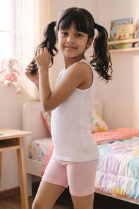 Zivame Girls Solid Tank Tops (Pack of 2) - Multicolor — thumbnail 3